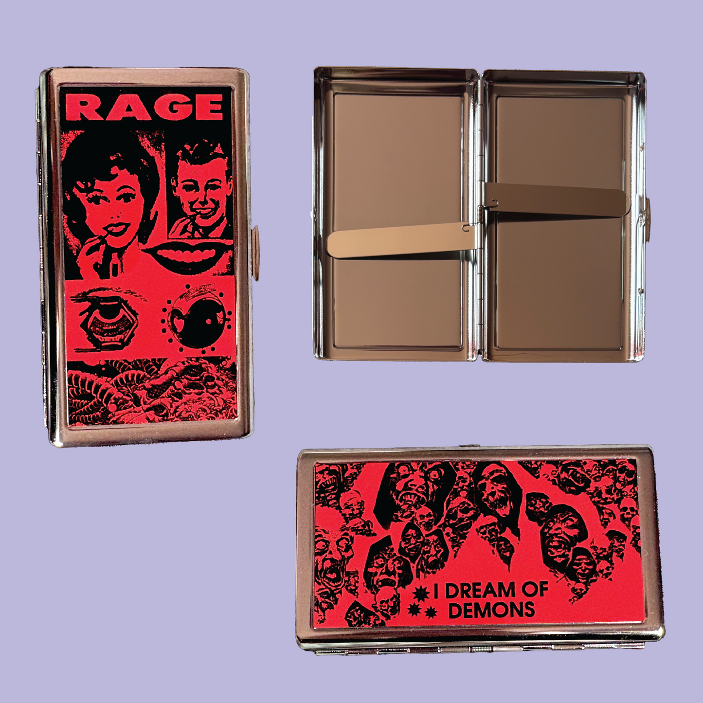 RAGE Metal Cigarette Case