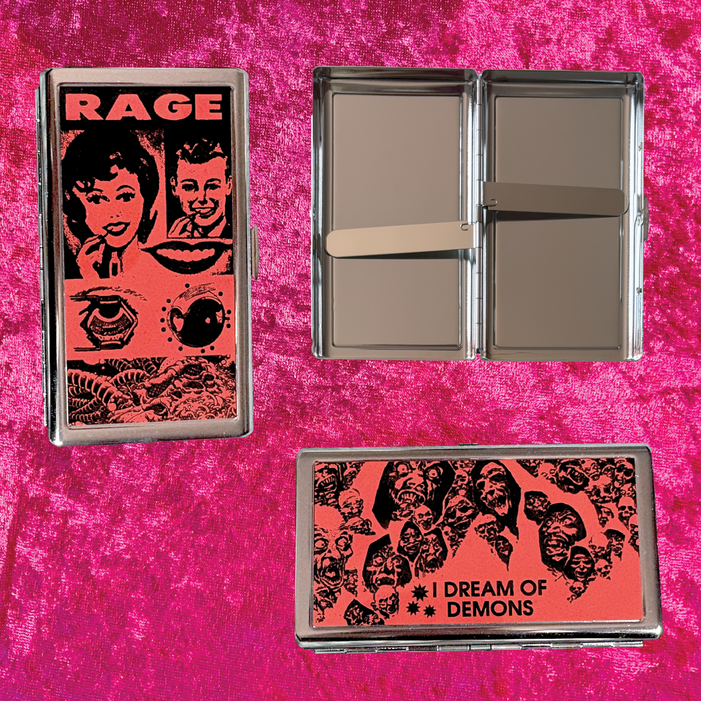 RAGE Metal Cigarette Case