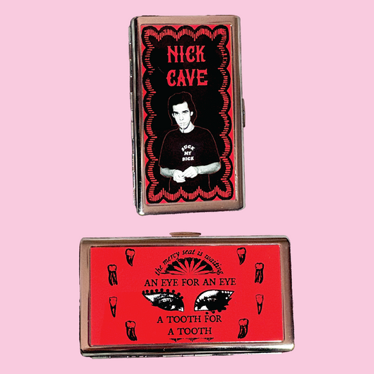 Nick Cave Metal Cigarette Case