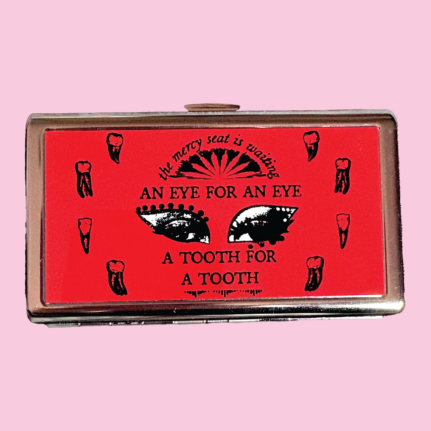 Nick Cave Metal Cigarette Case