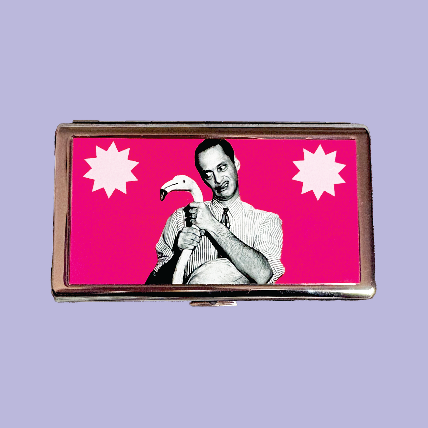 John Waters Metal Cigarette Case