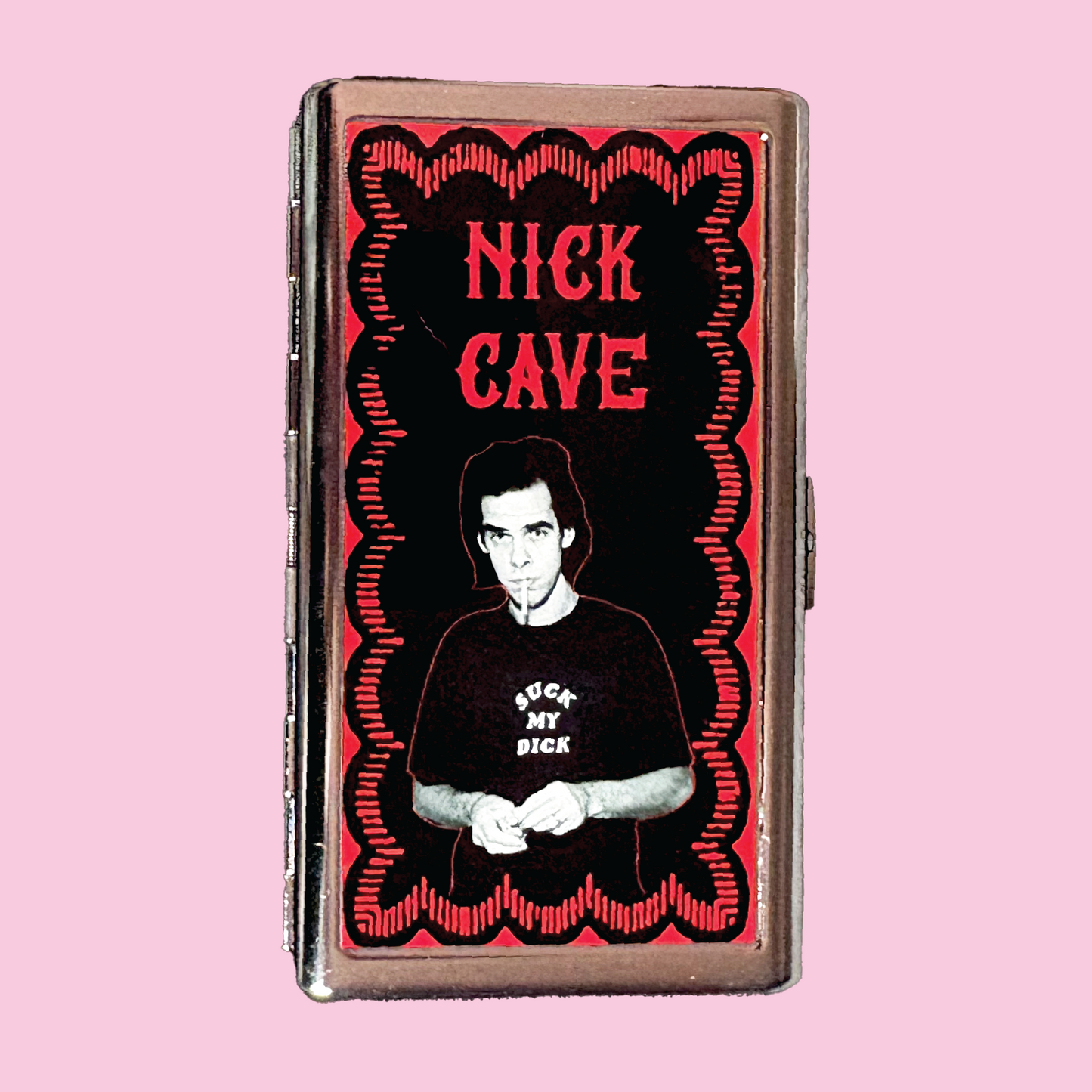 Nick Cave Metal Cigarette Case