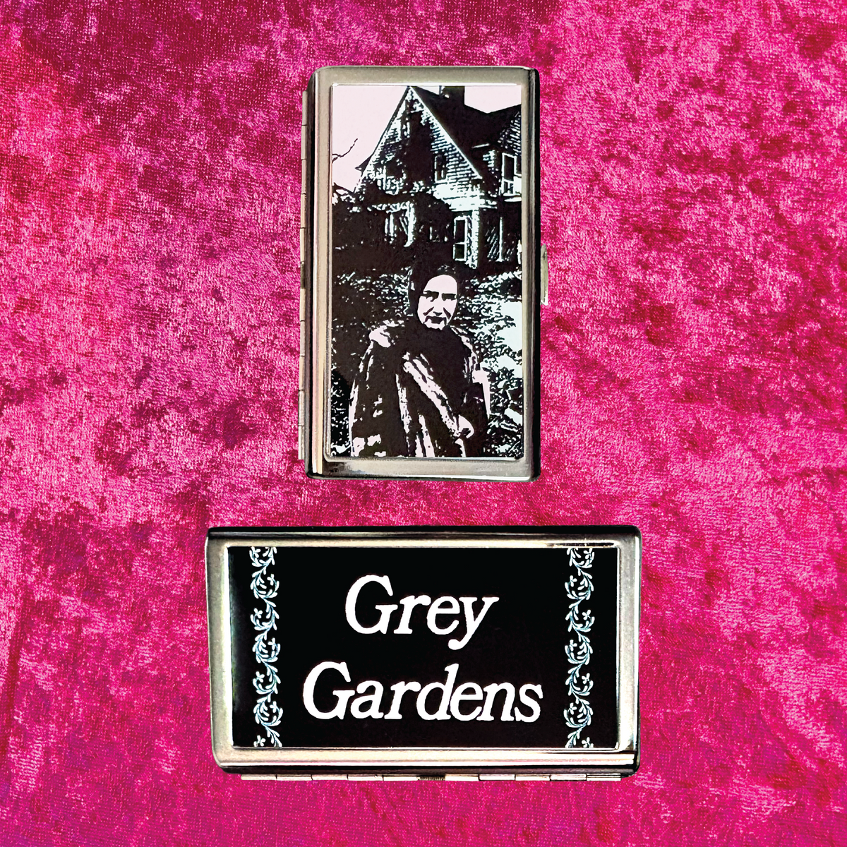Grey Gardens Metal Cigarette Case