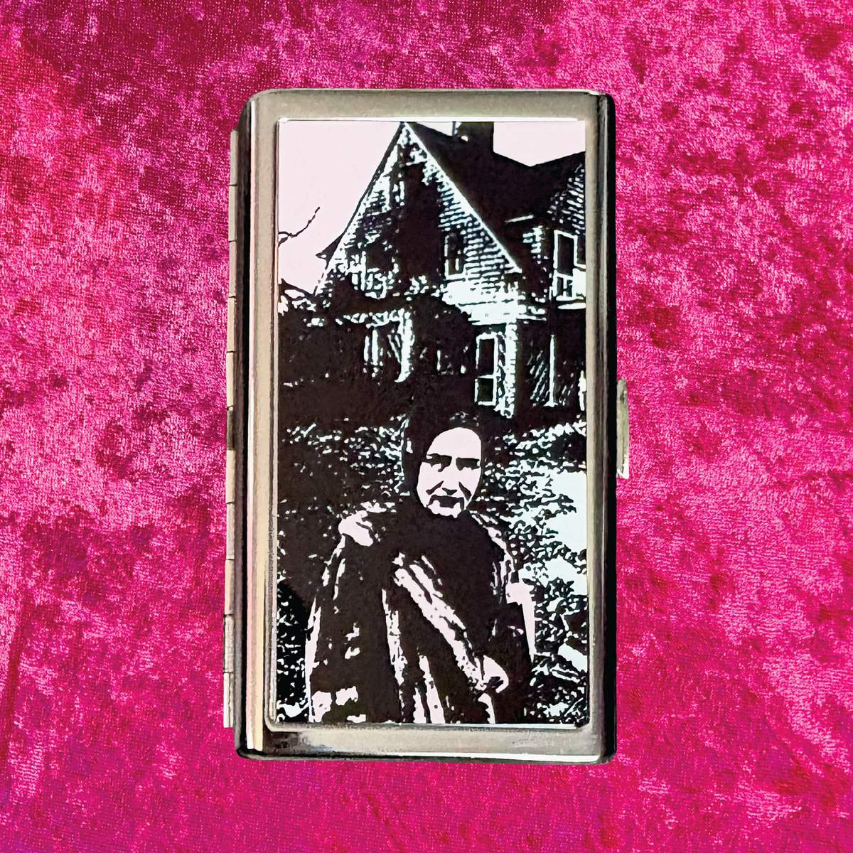 Grey Gardens Metal Cigarette Case