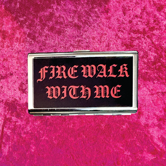 Twin Peaks Fire Walk With Me Metal Cigarette Case