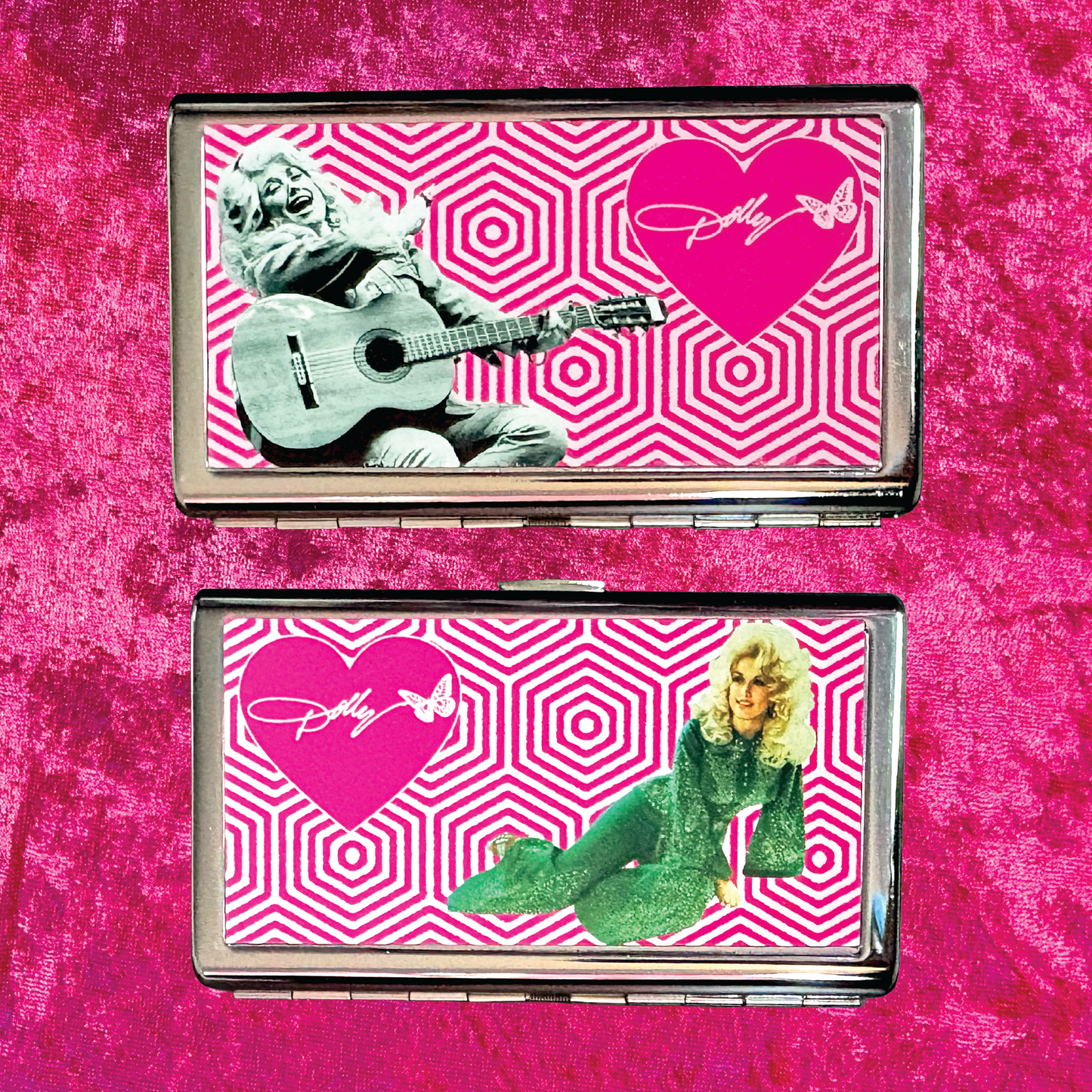 Dolly Parton Metal Cigarette Case