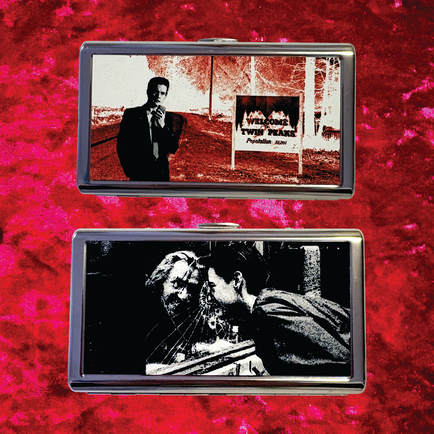 Twin Peaks Special Agent Dale Cooper Metal Cigarette Case