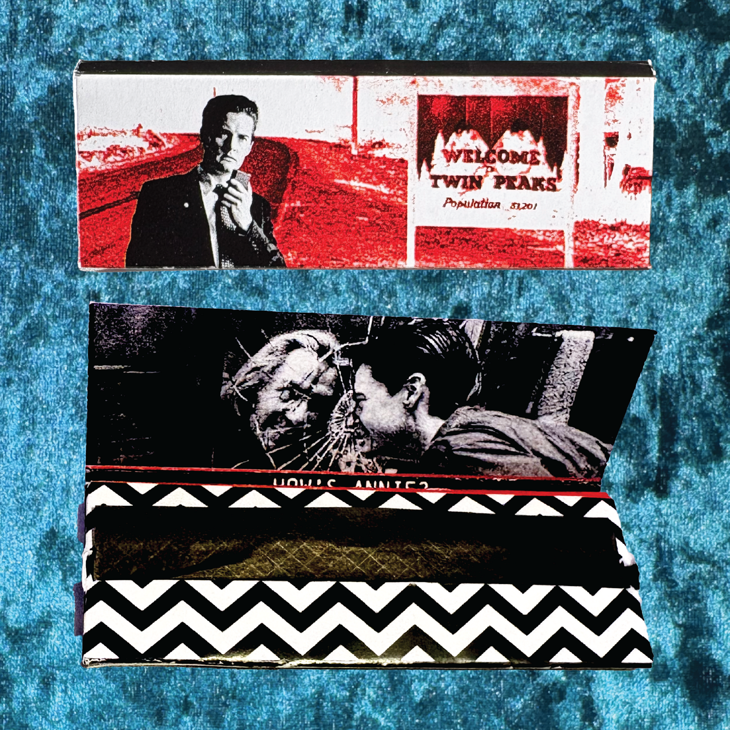 Twin Peaks Special Agent Dale Cooper - Rolling Paper & Matchbook Set