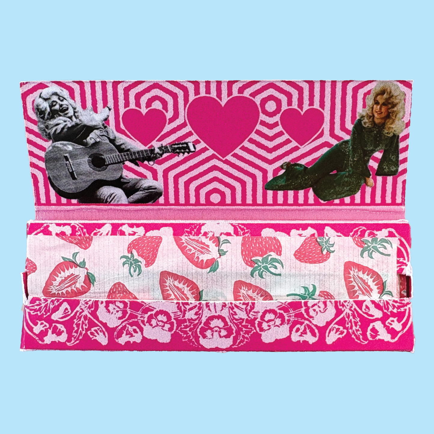 Dolly Parton Strawberry Rolling Papers