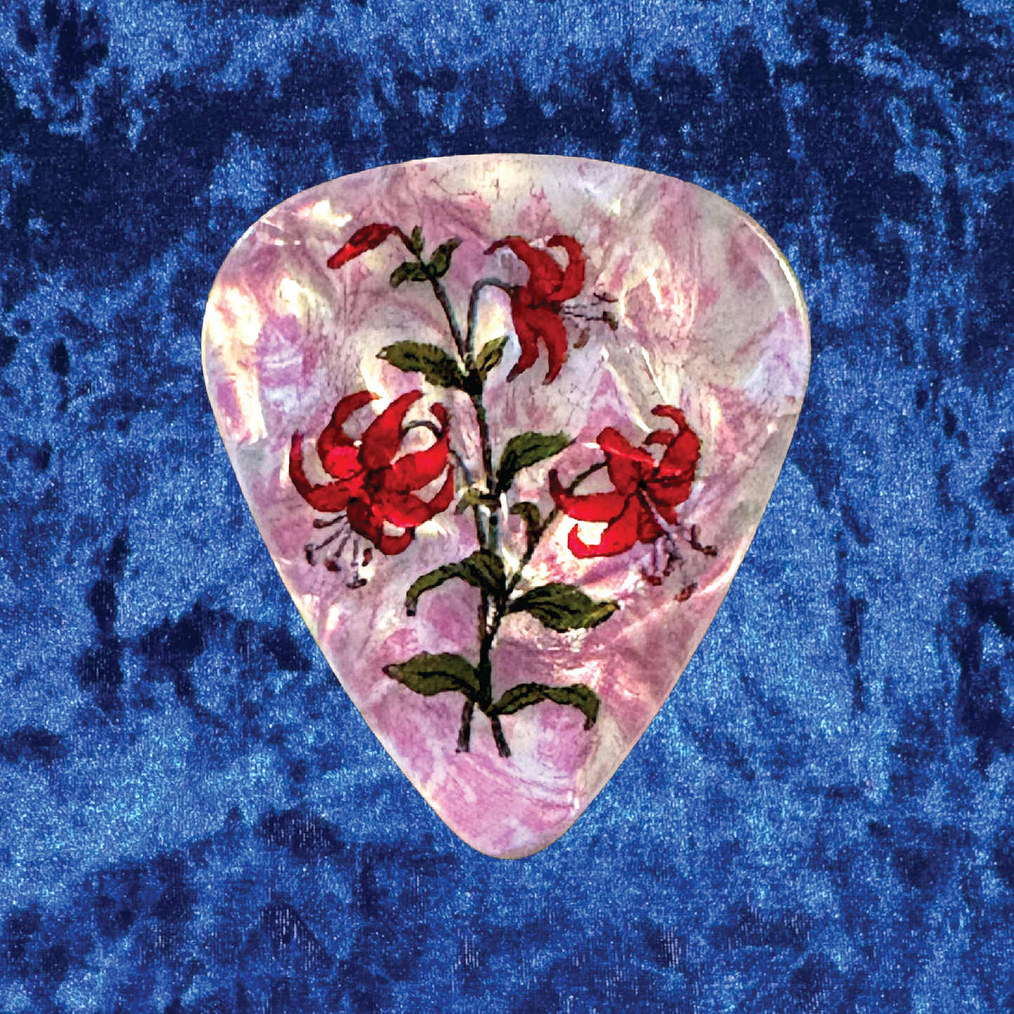Tiger Lily Pearl Guitar Picks (3 Pack)