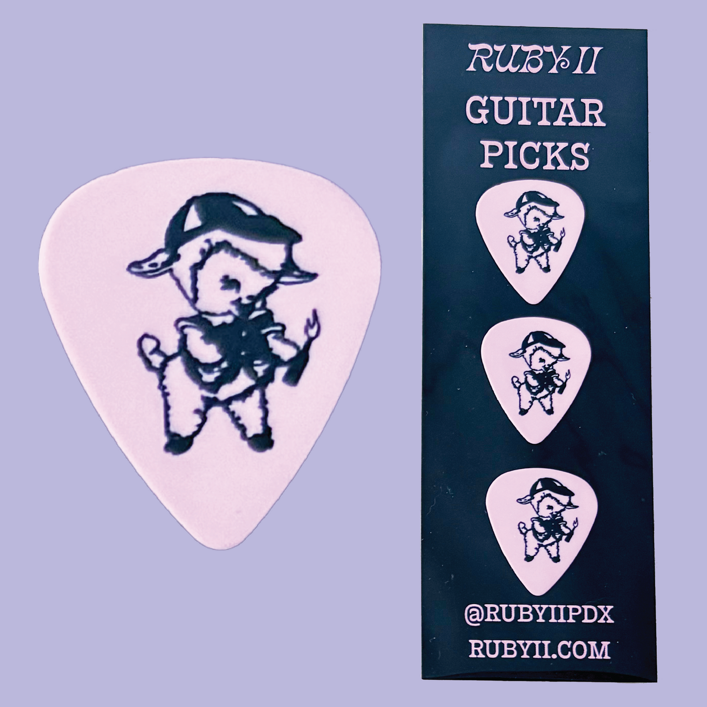 Lil Lamb Guitar Picks (3 Pack)