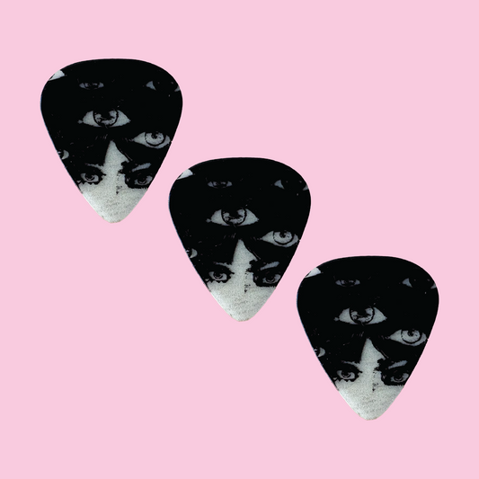 All Seeing Glow in the Dark Guitar Picks (3 Pack)