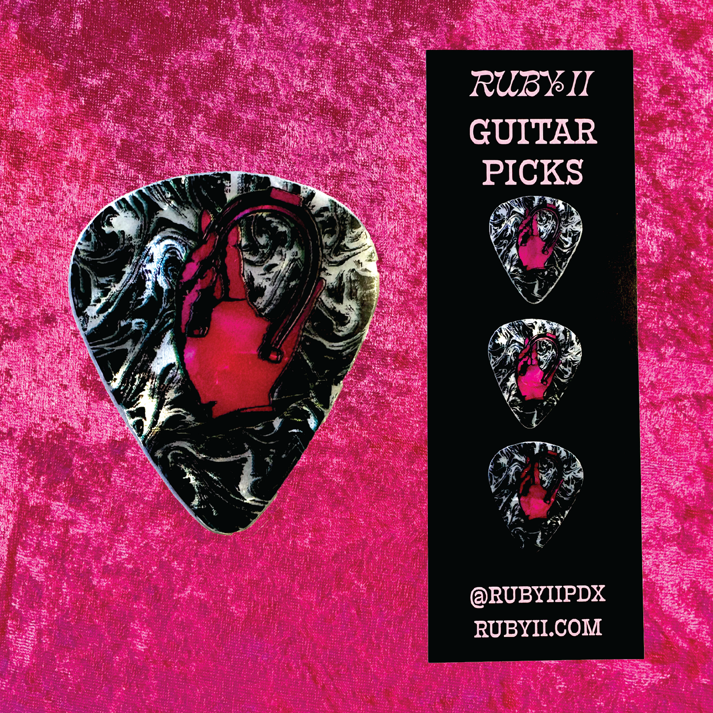 Outta Luck Pearl Guitar Picks (3 Pack)