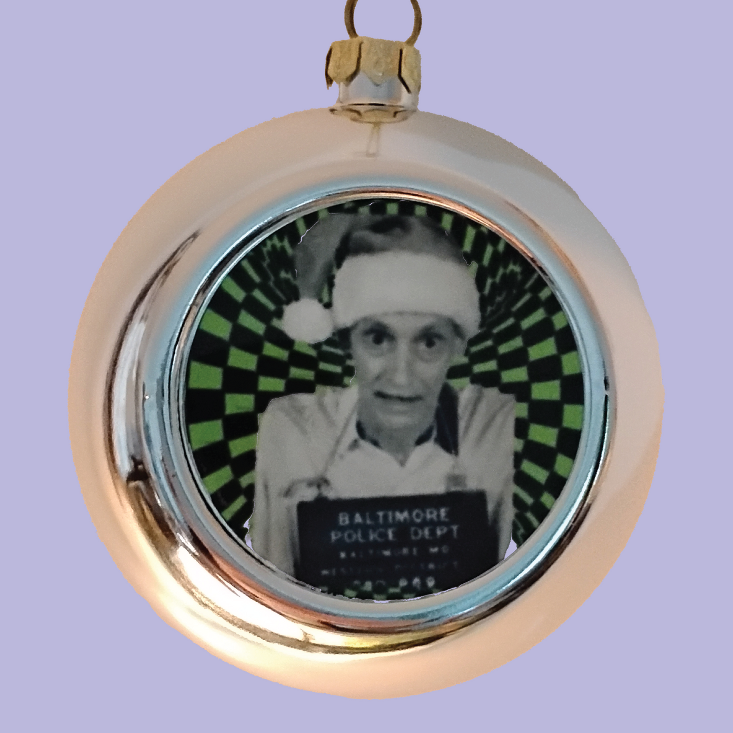 John Waters Holiday Ornament