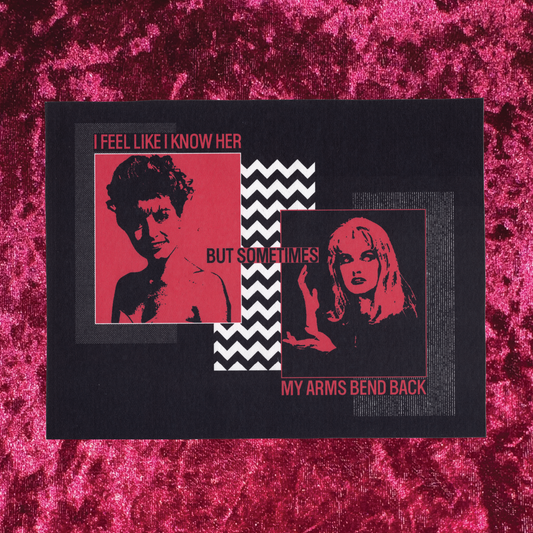 Twin Peaks Laura Palmer Arms Bend Back Art Print