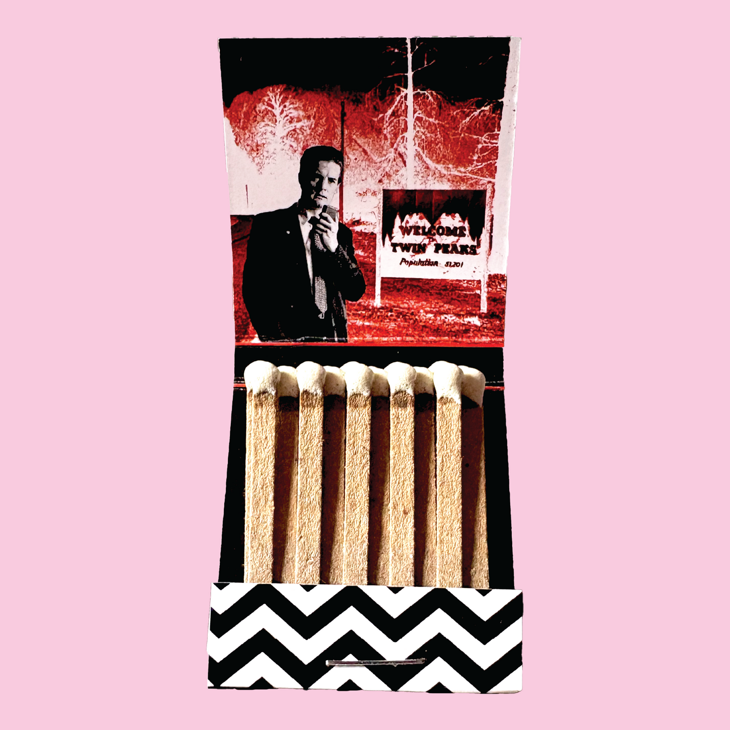 Twin Peaks Special Agent Dale Cooper Matchbook