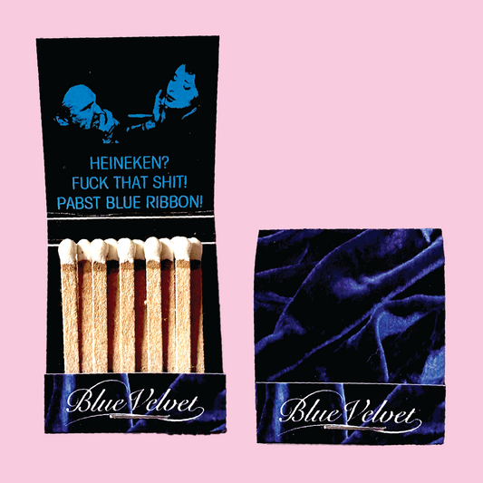 Blue Velvet Matchbook