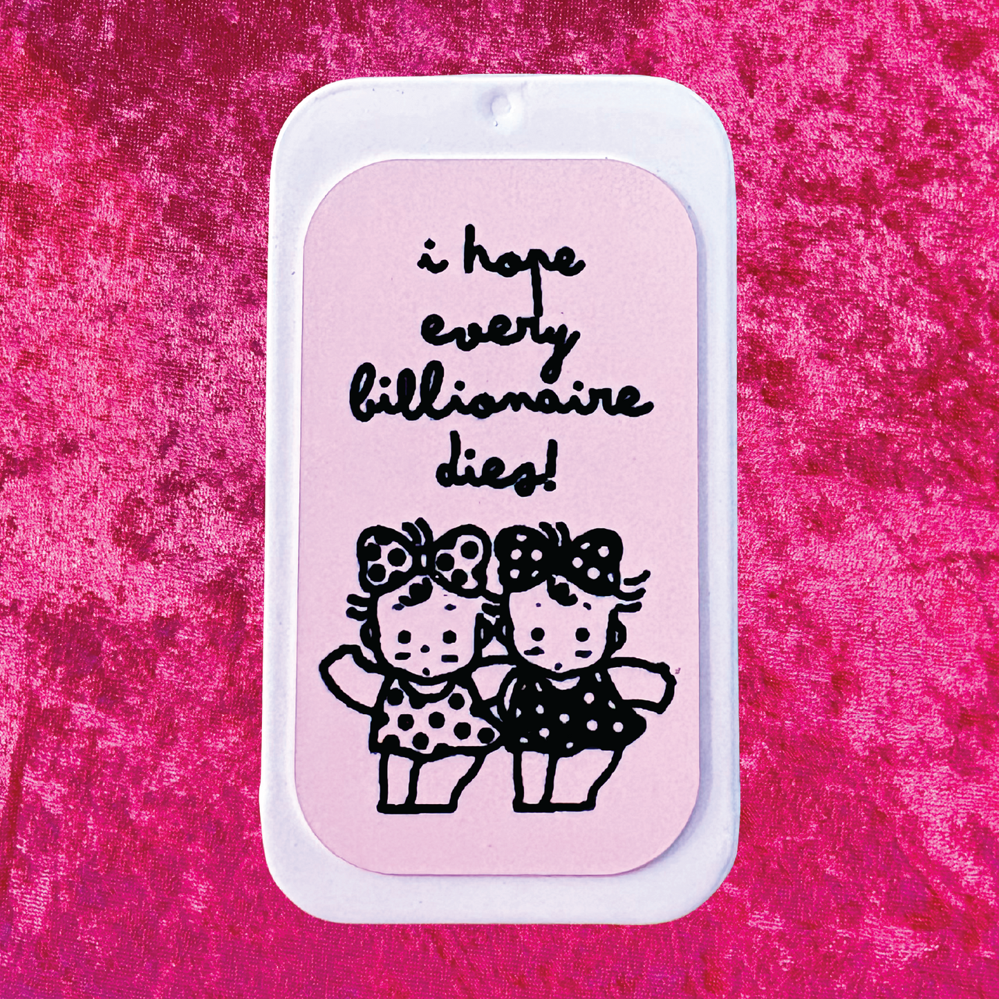 Billionaires Demise Reusable Metal Matchbox