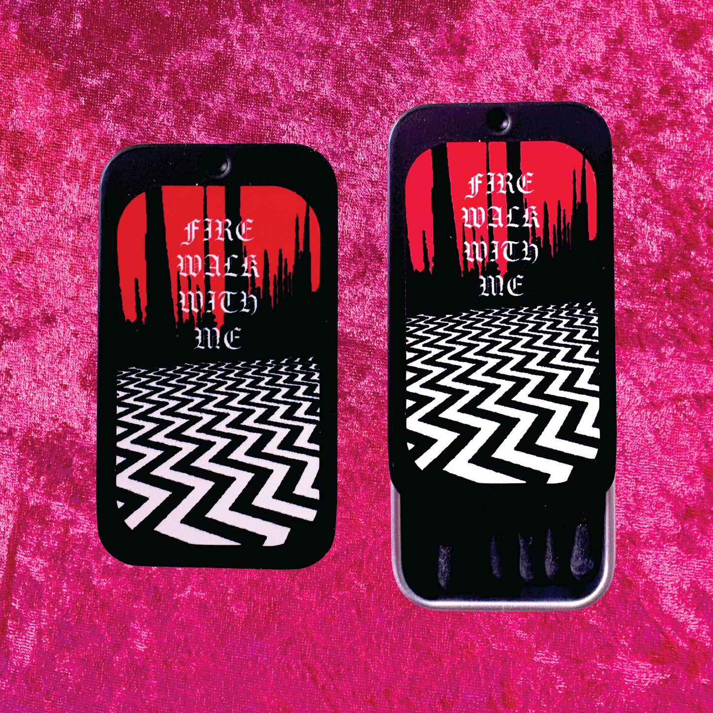 Twin Peaks Fire Walk With Me Reusable Metal Matchbox