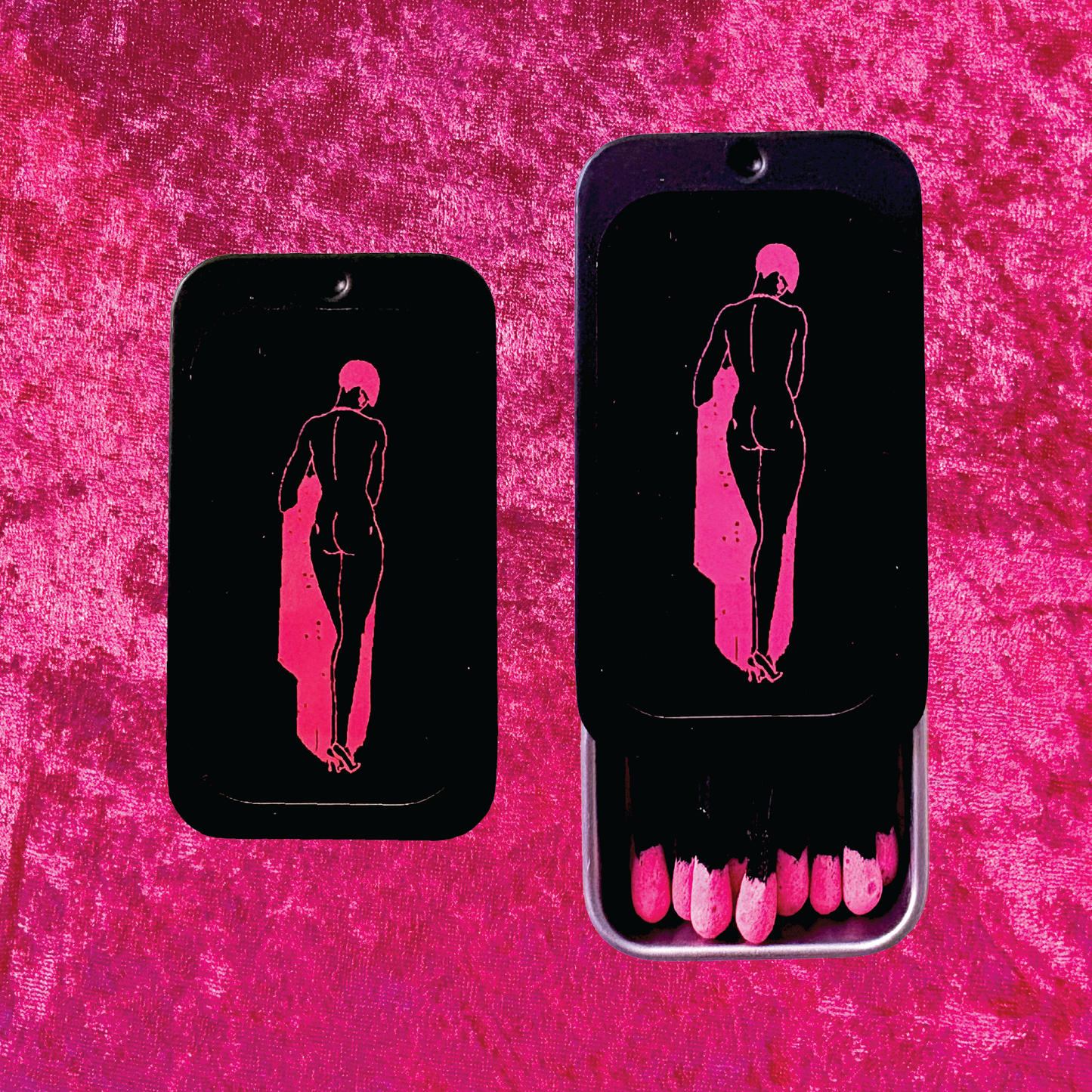 Glimpse Reusable Metal Matchbox