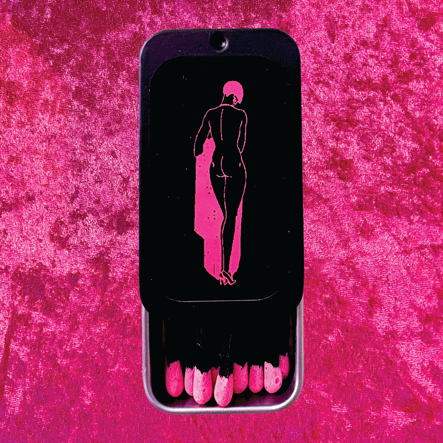 Glimpse Reusable Metal Matchbox