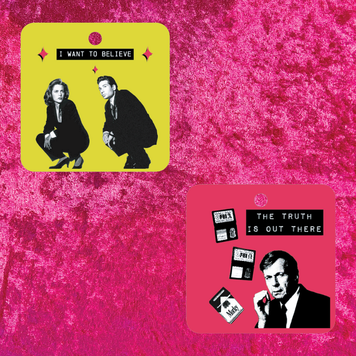 The X-Files Vanilla Scented Car Air Freshener