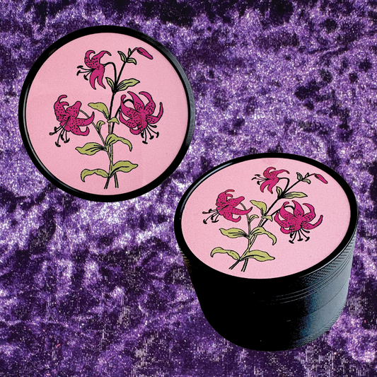 Tiger Lily Herb Grinder