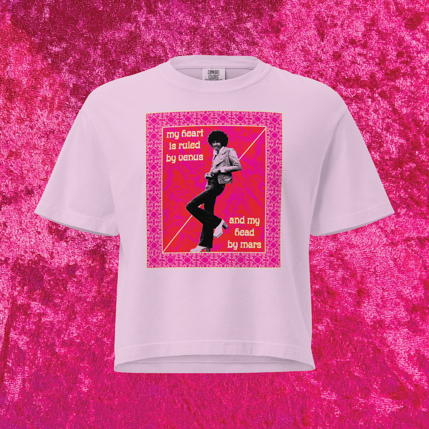 Phil Lynott Thin Lizzy Cropped Tee