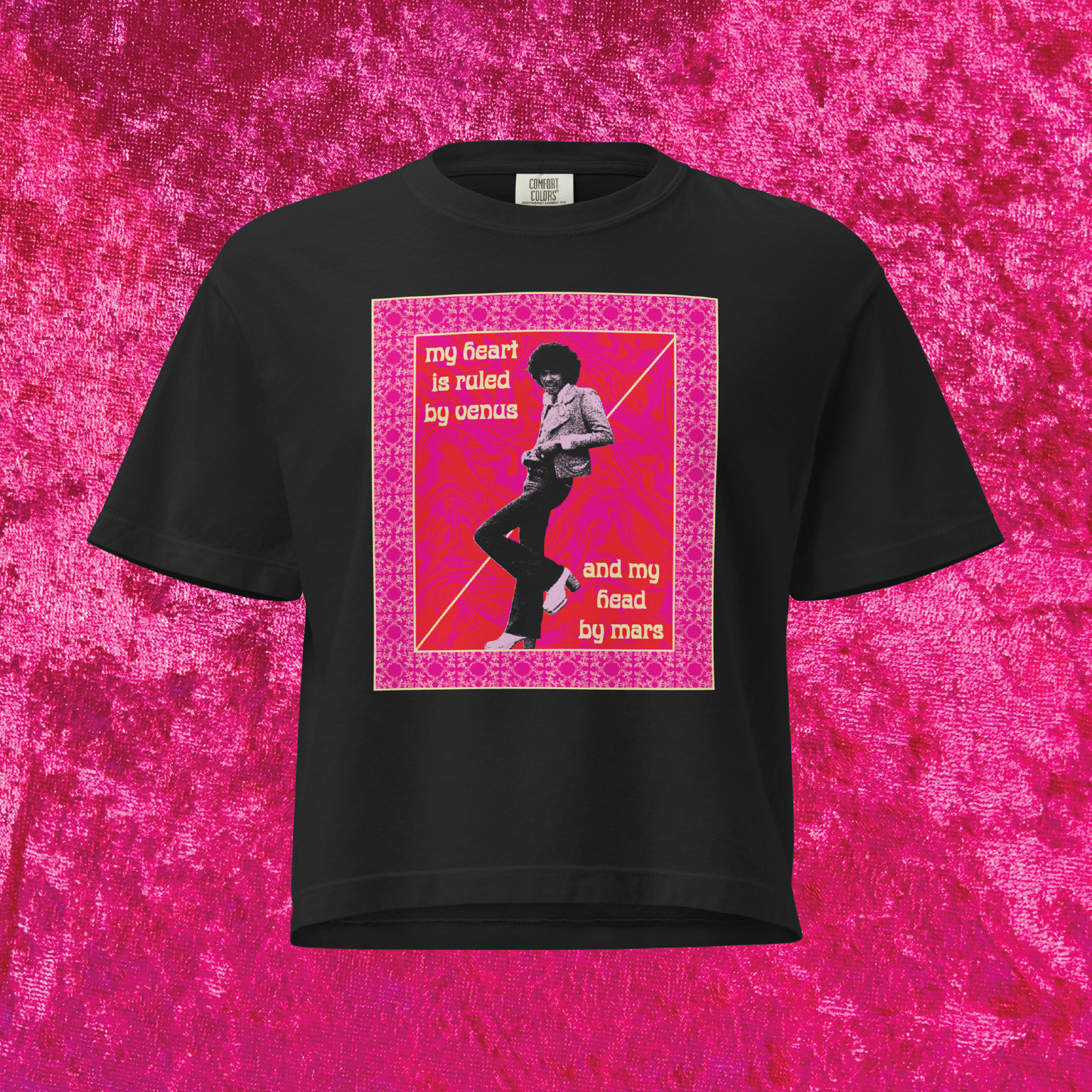 Phil Lynott Thin Lizzy Cropped Tee