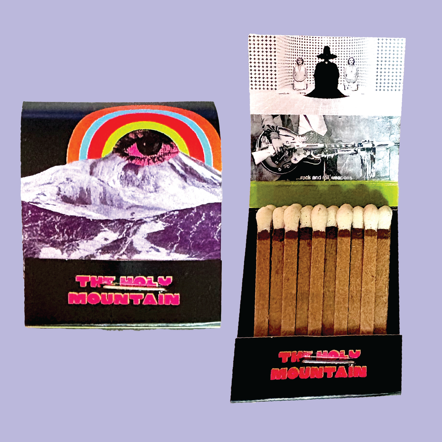 The Holy Mountain Matchbook
