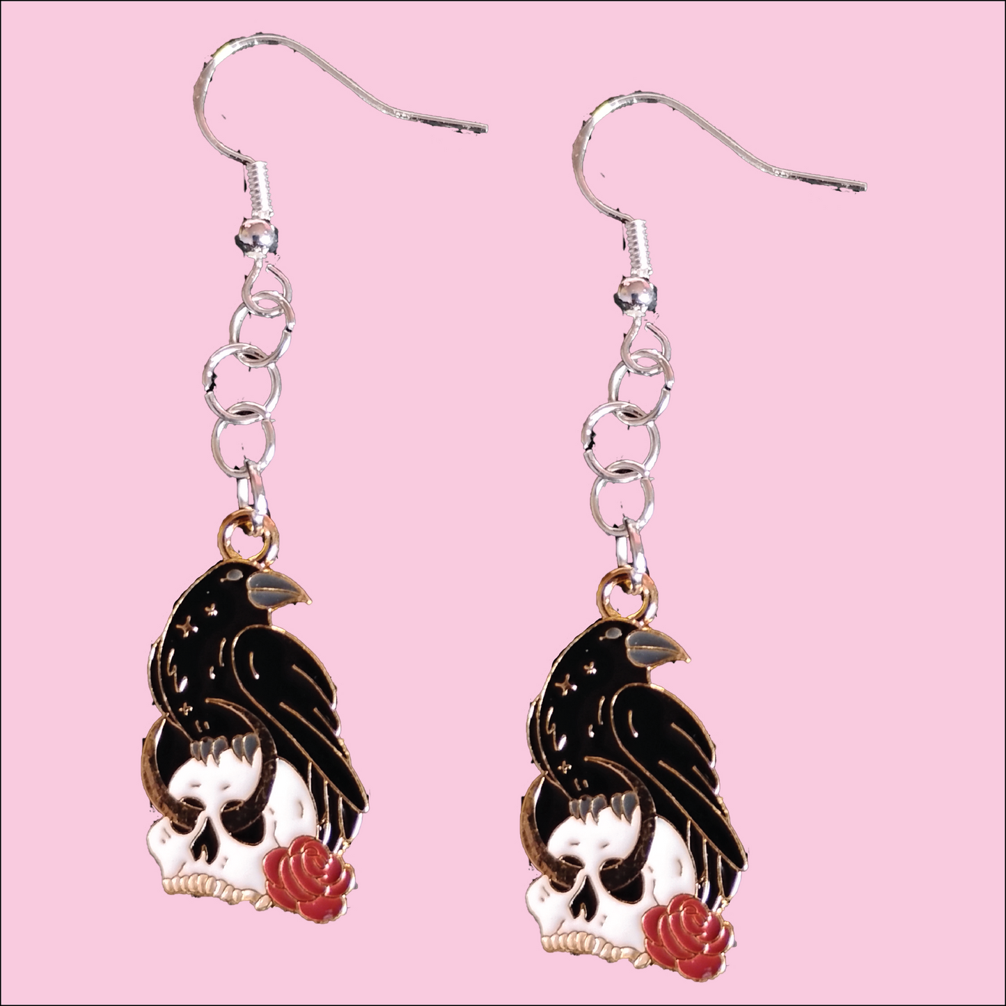 Crow Earrings