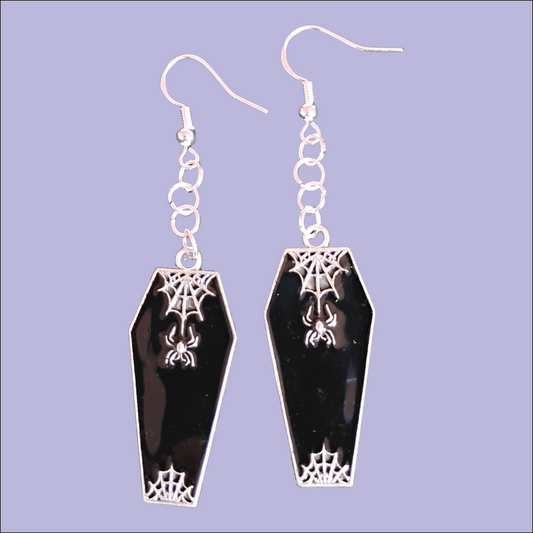 Coffin Earrings