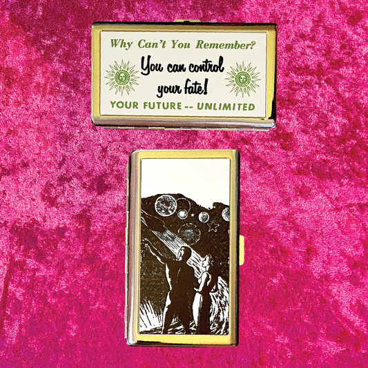 Control Your Fate Metal Cigarette Case