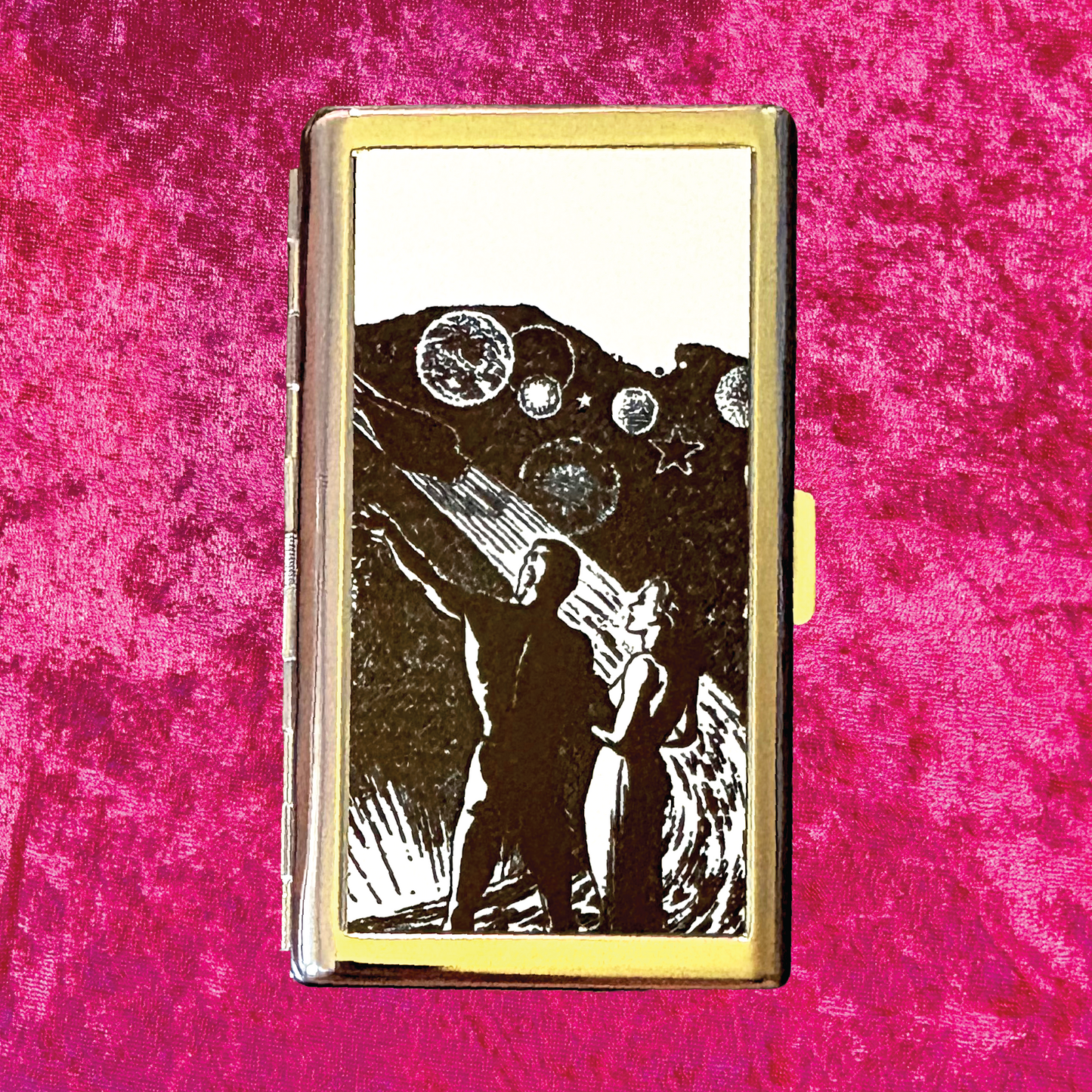Control Your Fate Metal Cigarette Case