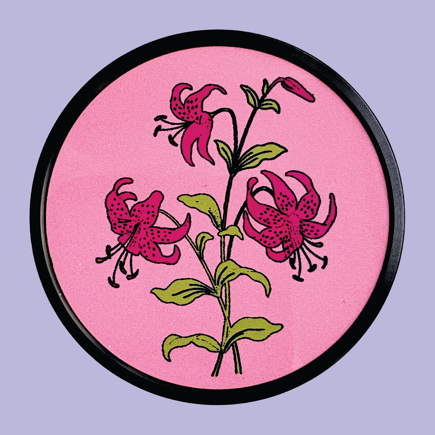 Tiger Lily Herb Grinder