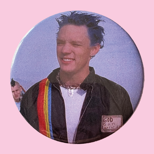 SLC Punk Stevo Pinback Button