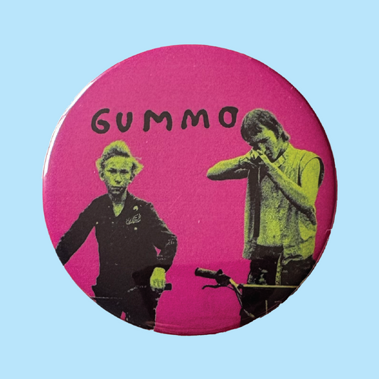 Gummo Pink 2.25" Pinback Button
