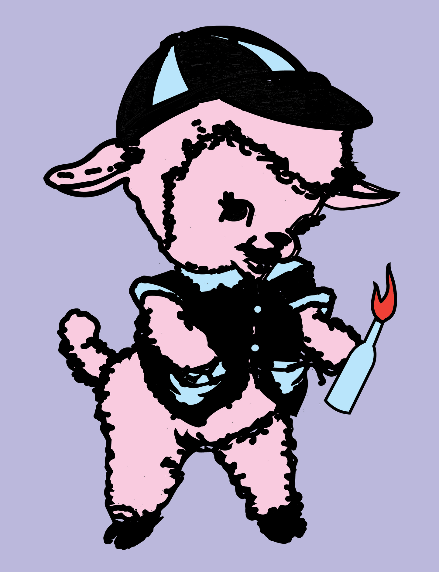 Lil Lamb Art Print