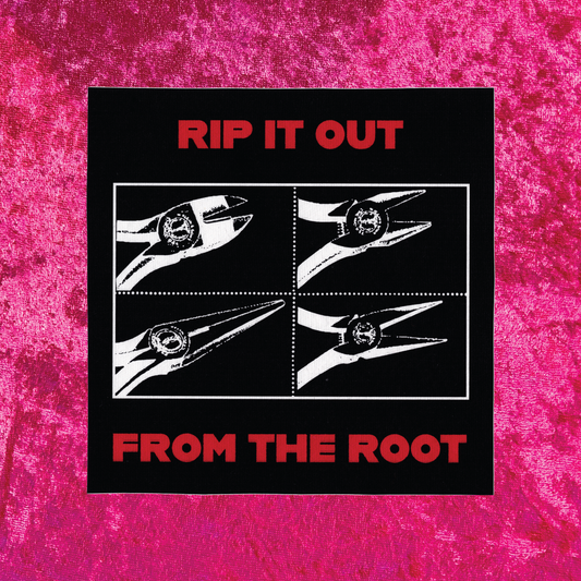 Rip It Out Art Print