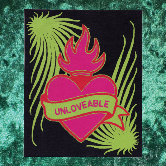 Unloveable Art Print