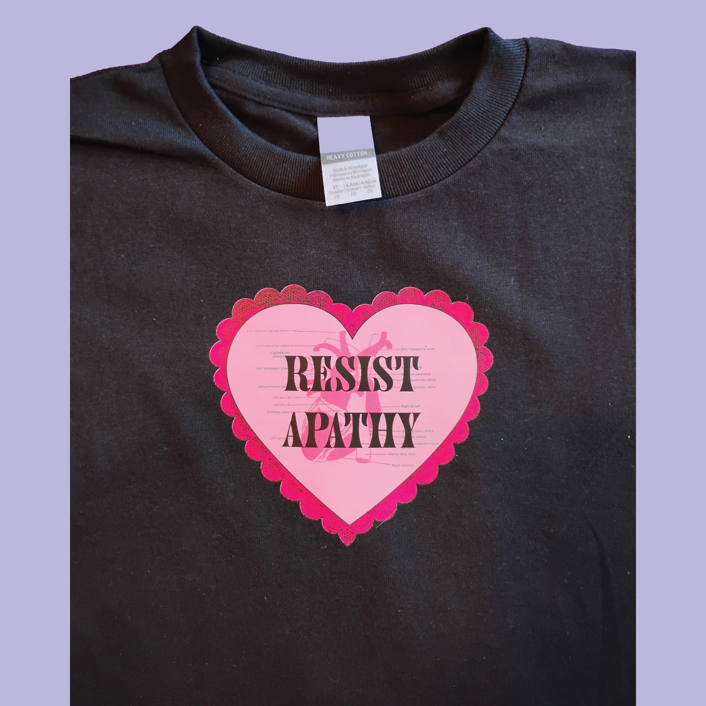 Resist Apathy Kids Shirt