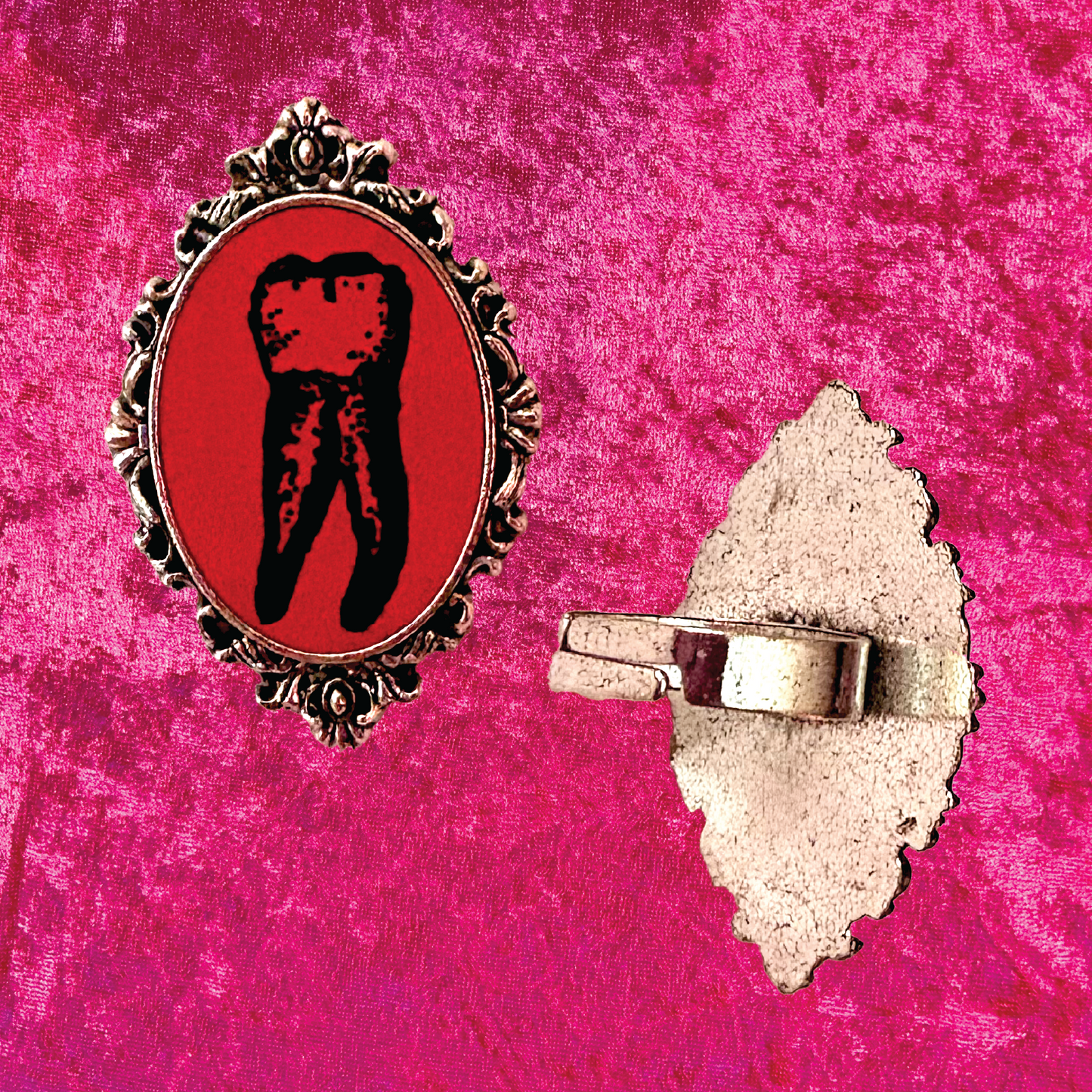 Molar Adjustable Statement Ring