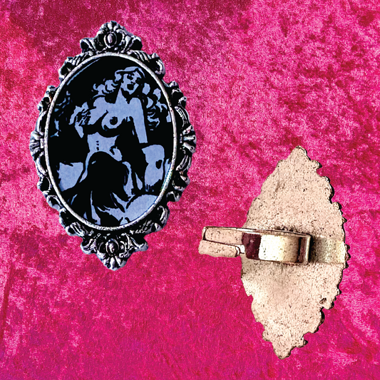 Ladies First Adjustable Statement Ring