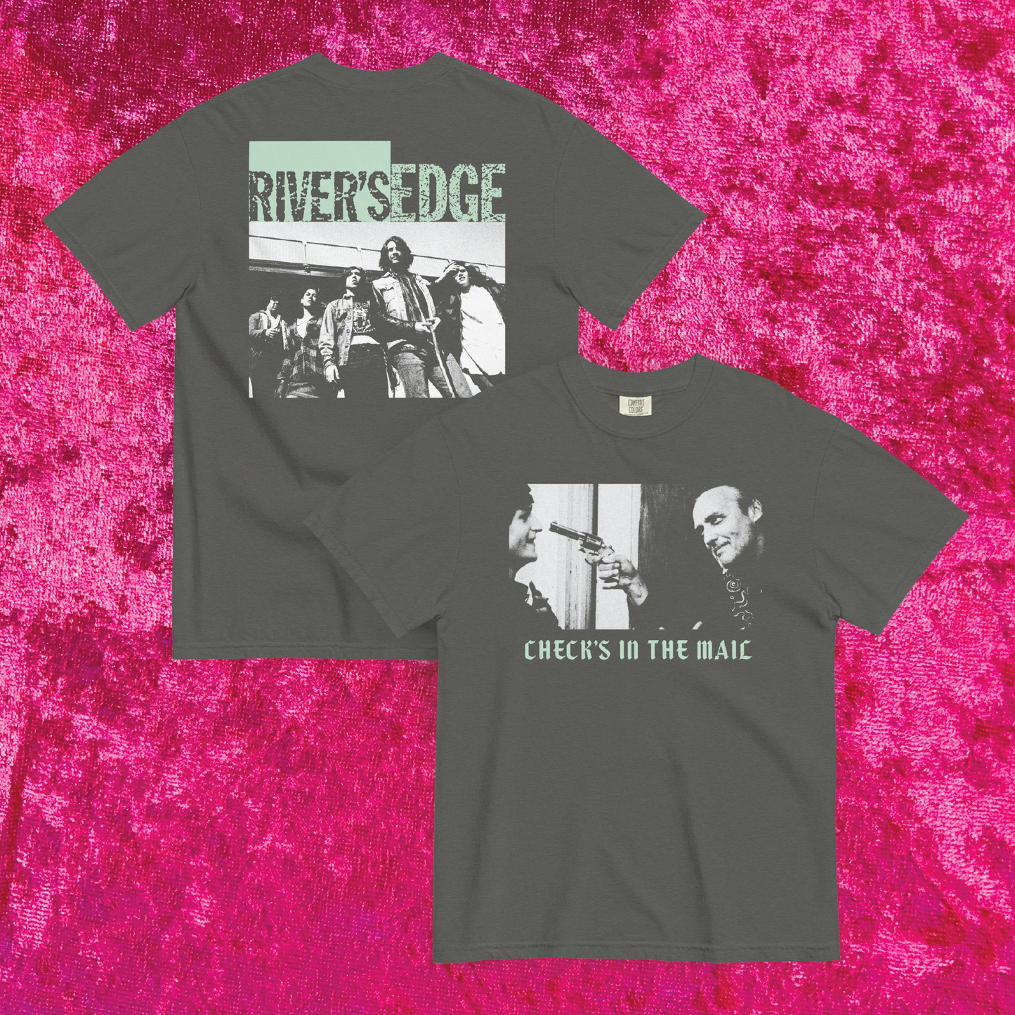 River's Edge T-Shirt - Pepper or Black