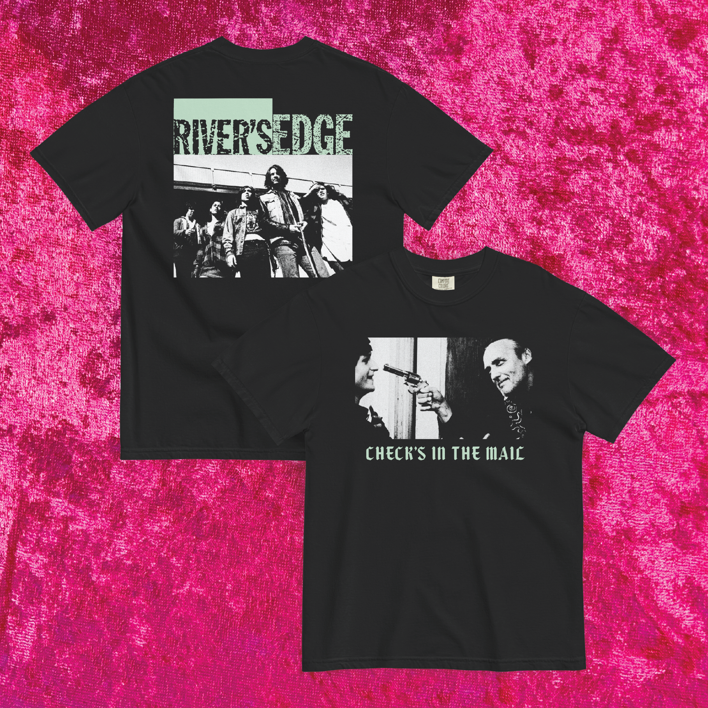 River's Edge T-Shirt - Pepper or Black