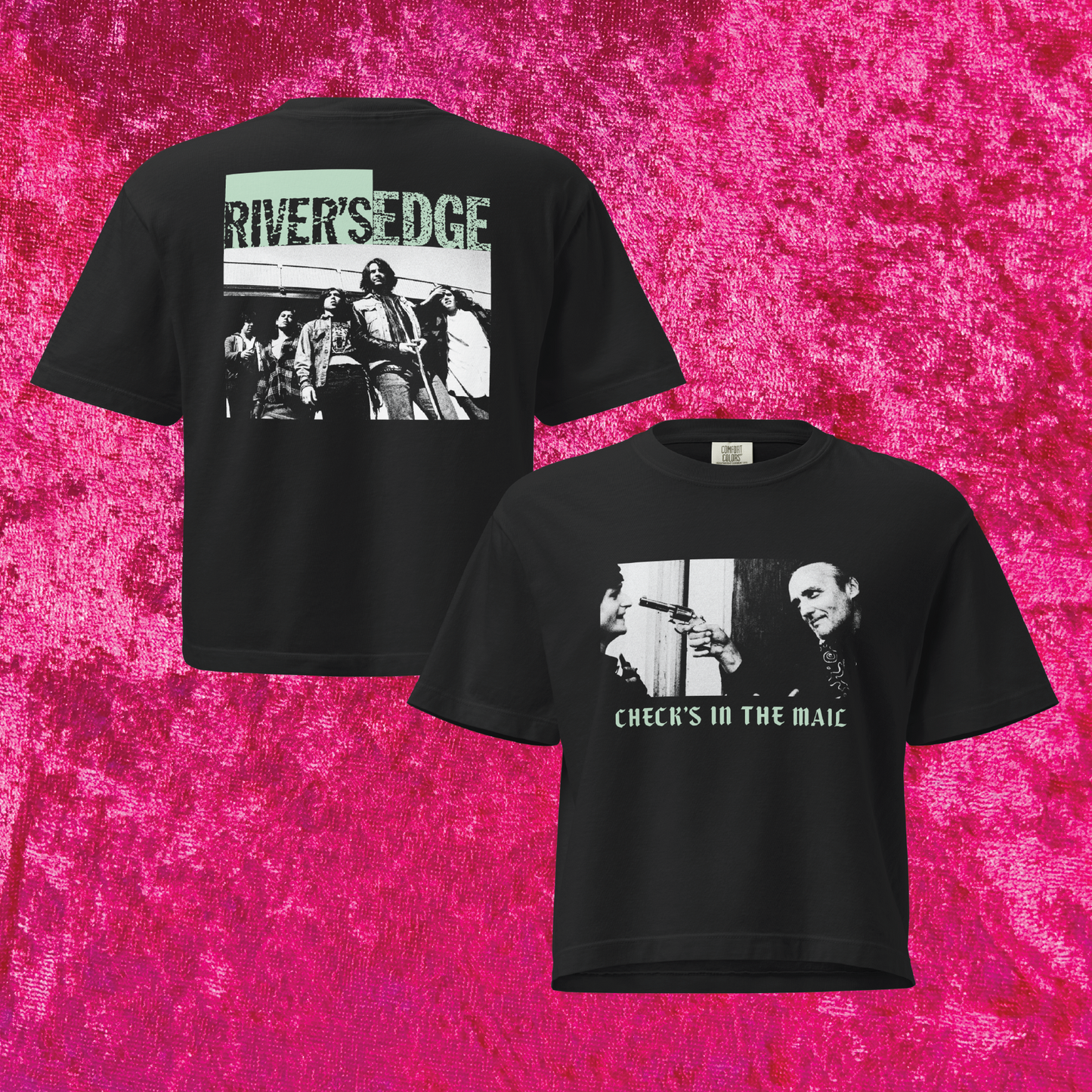 River's Edge Boxy Cropped Tee