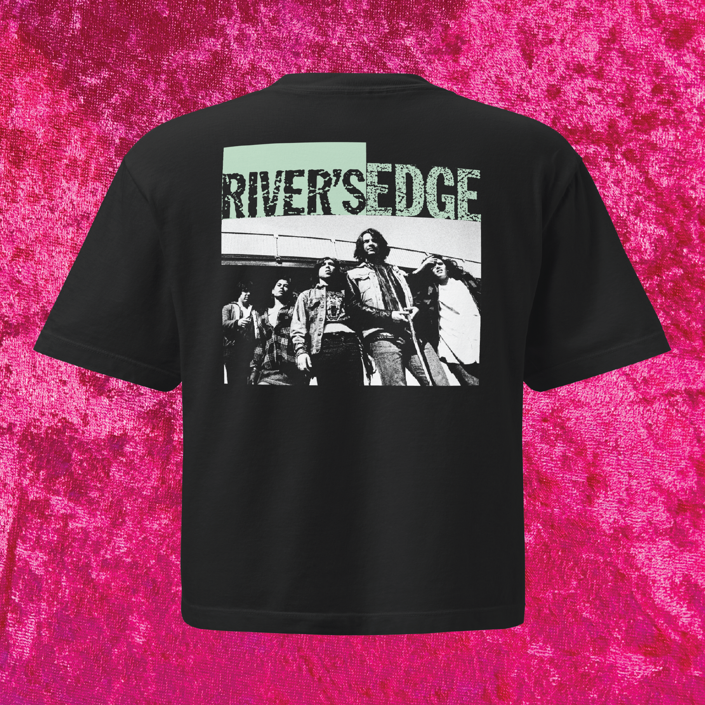 River's Edge Boxy Cropped Tee