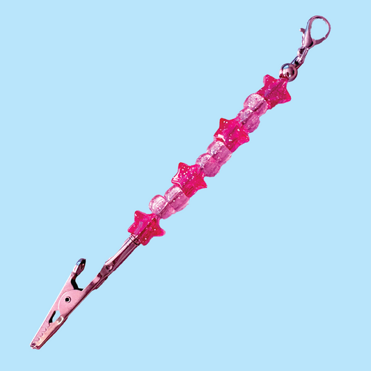 Pink Star Y2K Roach Clip