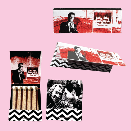 Rolling Paper & Matchbook Set - Twin Peaks Special Agent Dale Cooper