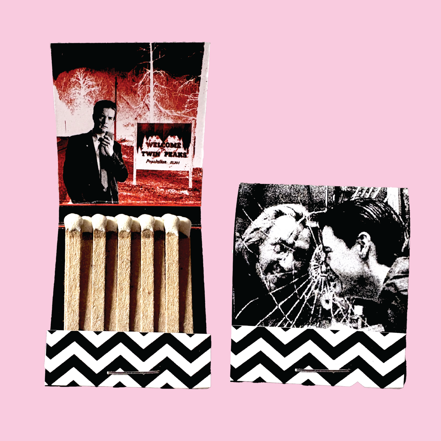 Rolling Paper & Matchbook Set - Twin Peaks Special Agent Dale Cooper